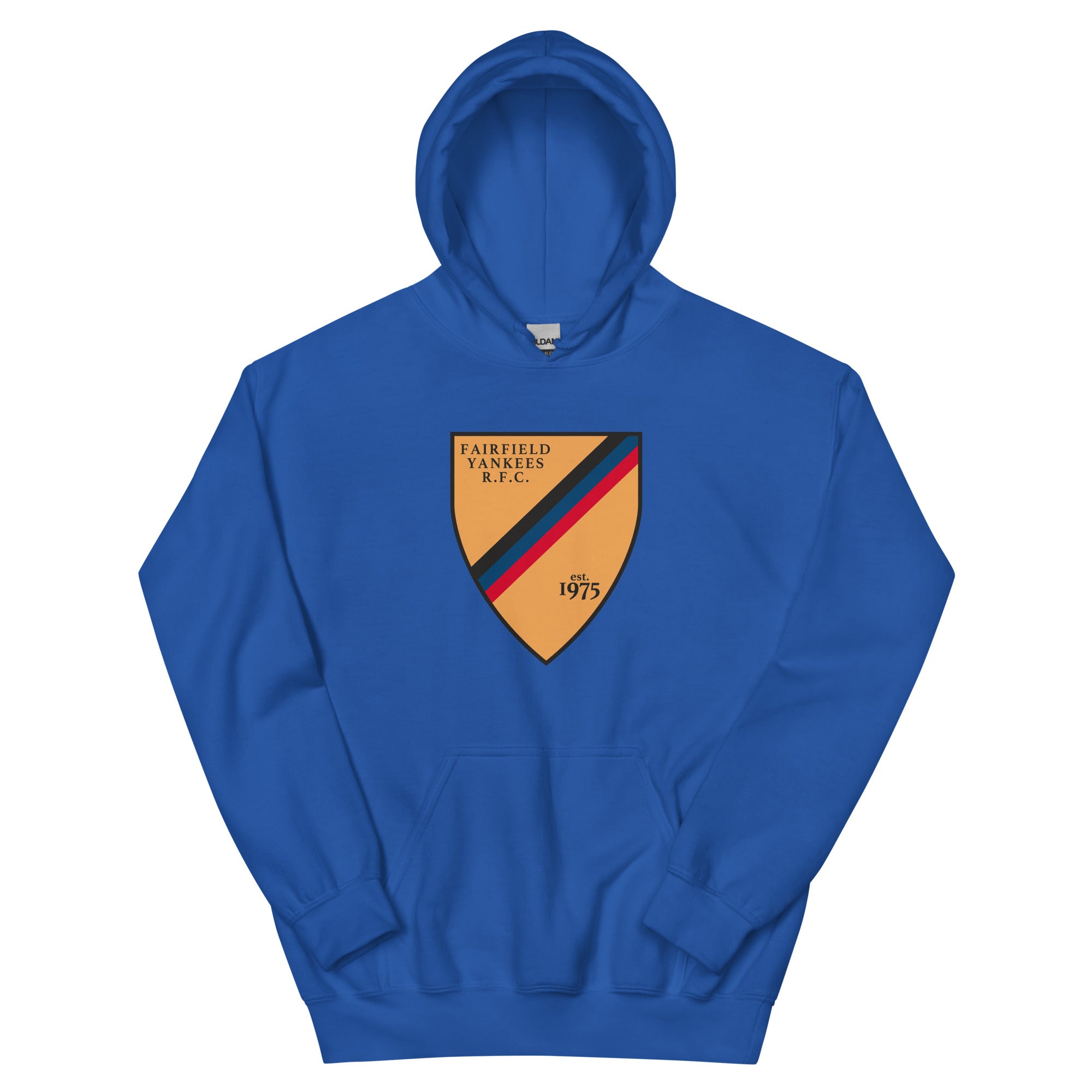 Fairfield Yankees RFC Heavy Blend Hoodie - Premium Cotton Pullover for Men & Women - Cozy Fleece Lining for Cold Weather - Perfect for Game Day, Casual Wear & Outdoor Activities