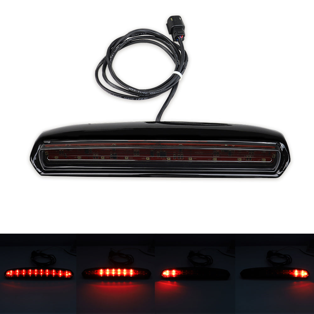 High Mount LED Turn Signal, Running & Brake Light Kit for 2014-2021 Harley Davidson Touring Models - Eagle Lights - Enhanced Visibility & Safety for Night Riding & Highway Cruising