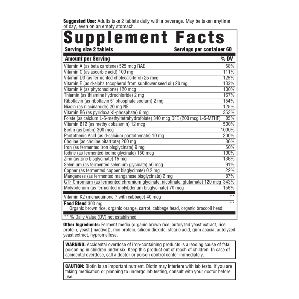 Innate Response Women's 40+ Multivitamin Supplement - Daily Essential Vitamins & Minerals for Women Over 40 - Supports Energy, Immunity & Bone Health - Perfect for Active Lifestyles & Menopause Support