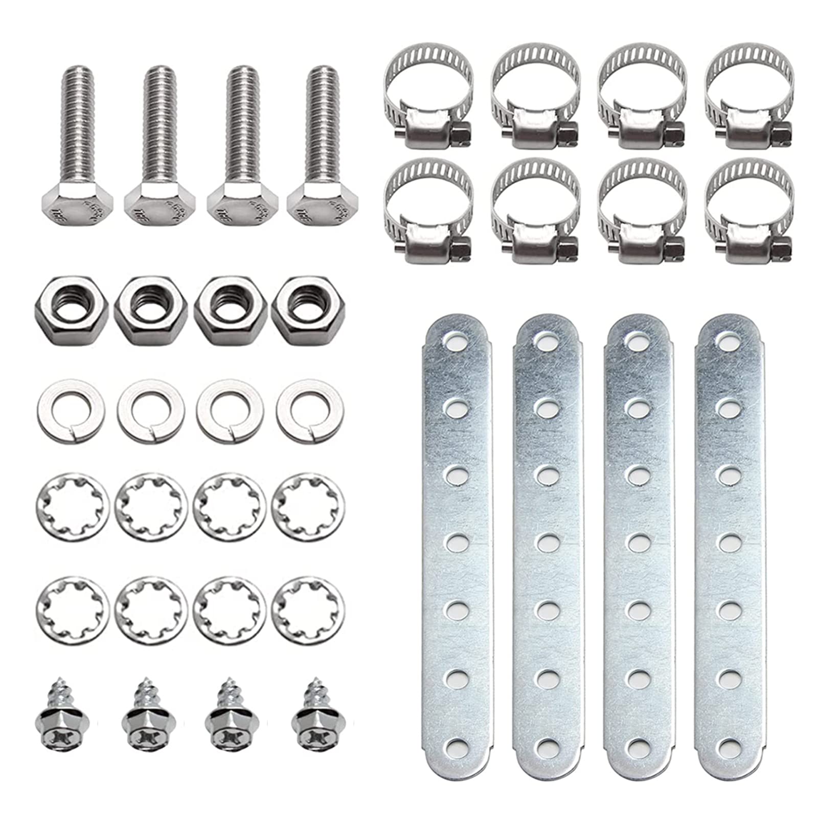 40K Heavy Duty Transmission Oil Cooler Kit LPD47391 4739 - 40,000 GVW Max Low Pressure Drop Cooler with Mounting Hardware for Trucks, RVs & Towing Vehicles