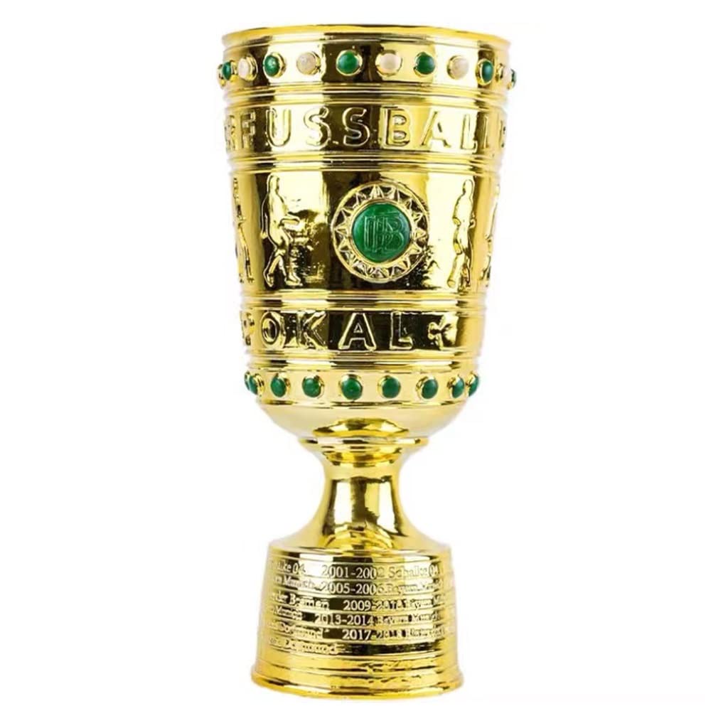 2021 Bundesliga Championship Trophy Replica - 36cm Tall Football Trophy for Souvenirs, Fans, Gifts & Collectibles - Perfect for Home Decor, Sports Memorabilia Displays & Fan Cave Accessories