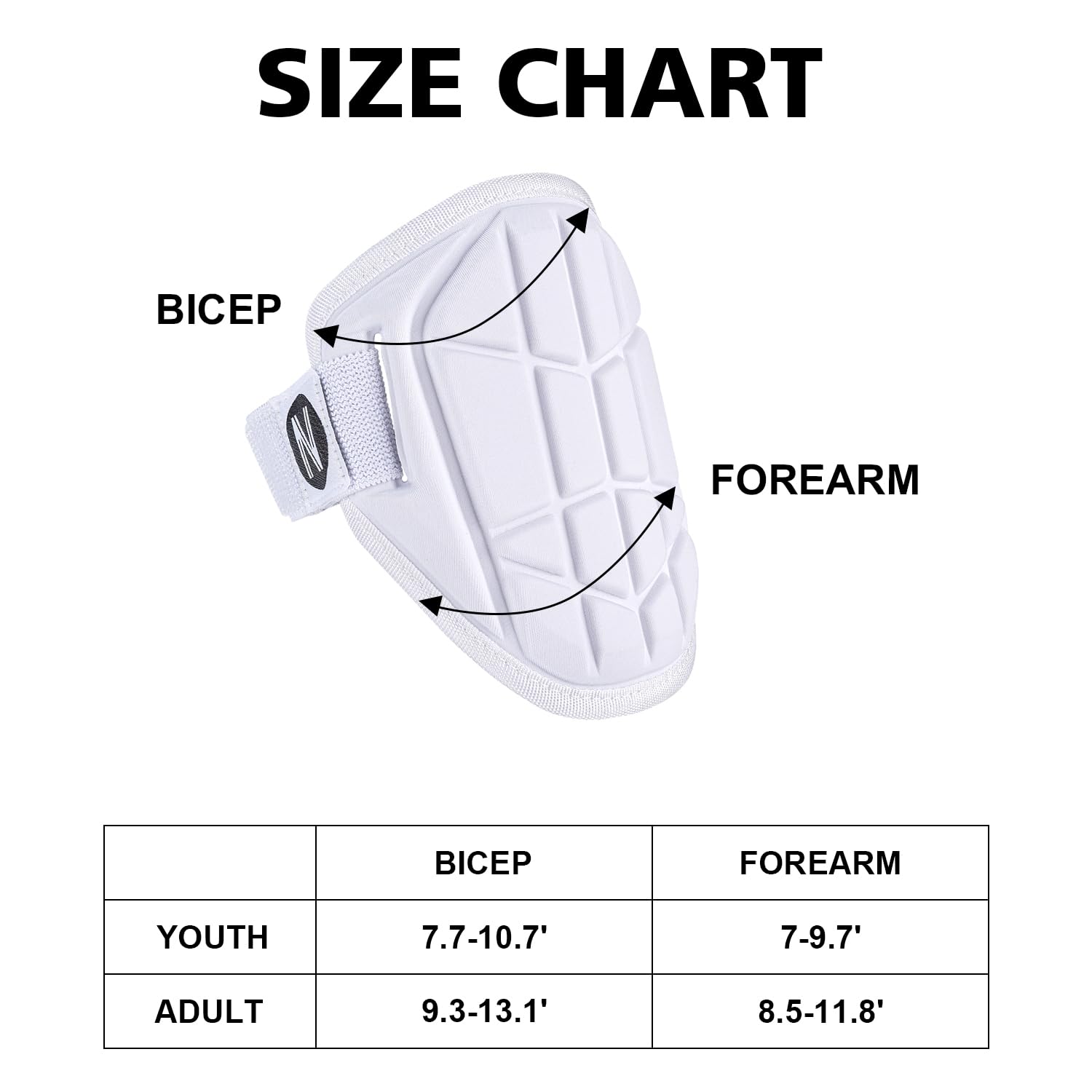 Baseball Elbow Guard for Youth & Adult - Protective Elbow Pads for Baseball & Softball Players - Perfect for Batting Practice & Game Play