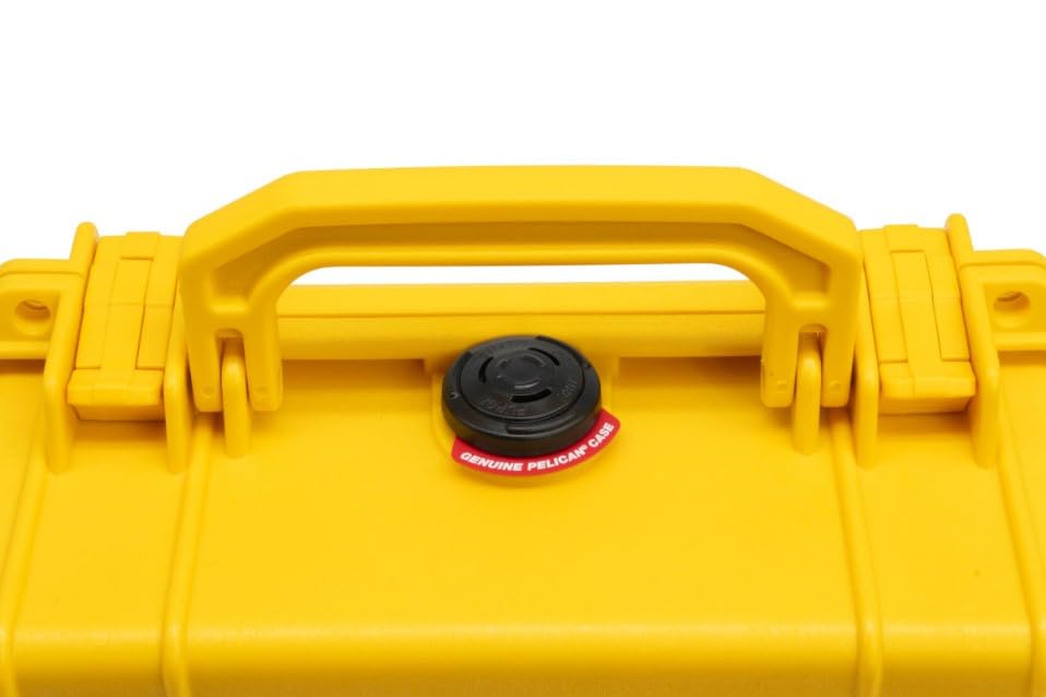 Waterproof Portable Bluetooth Speaker - Rugged Outdoor Speaker with Loud Sound & Deep Bass, 40+ Hour Battery Life, Dry Box & USB Charging, Multi-Pairing Party Mode (Paniman Yellow, DB1) - Perfect for Beach, Pool, Camping & Outdoor Adventures