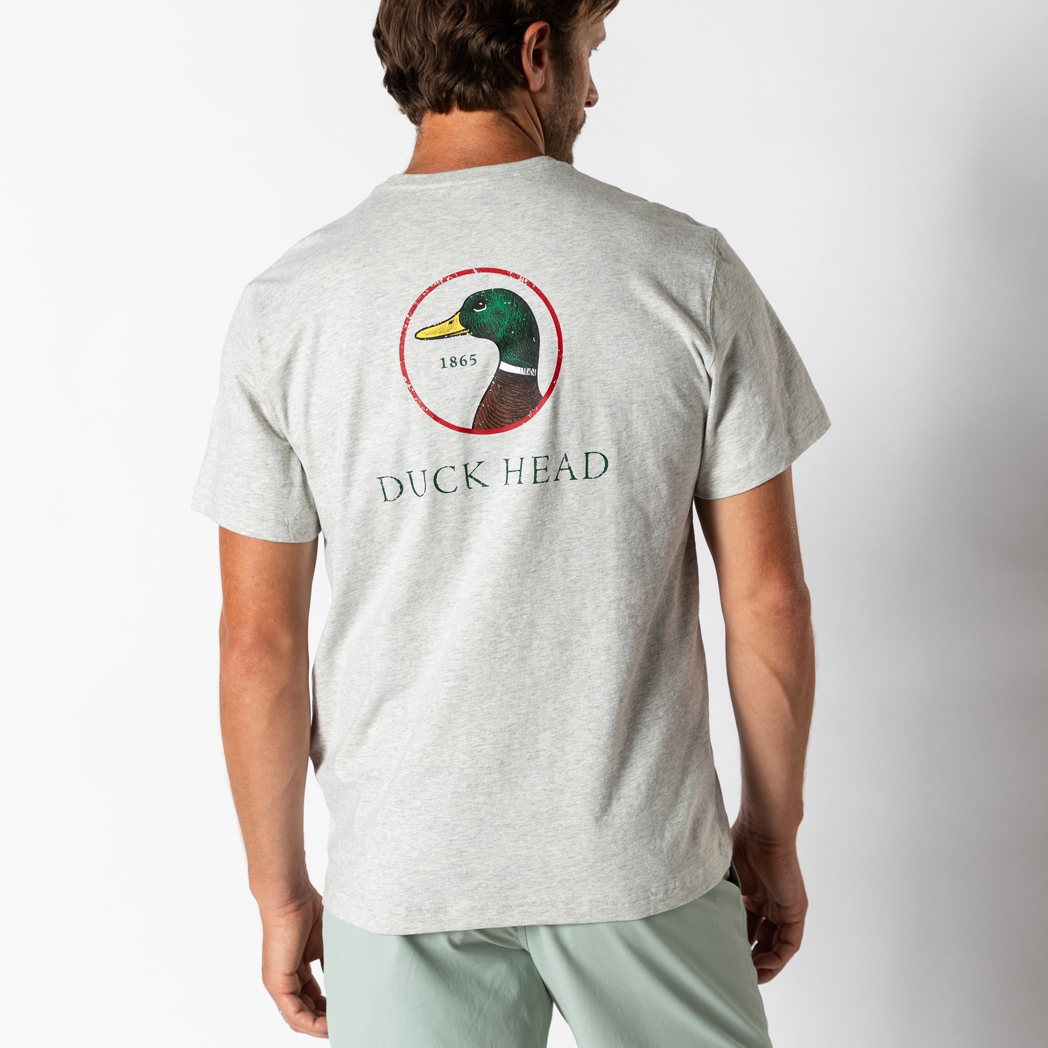 Custom Logo Short Sleeve T-Shirt - Premium Varsity Grey Cotton Tee for Men & Women - Perfect for Team Uniforms, Corporate Events & Casual Wear