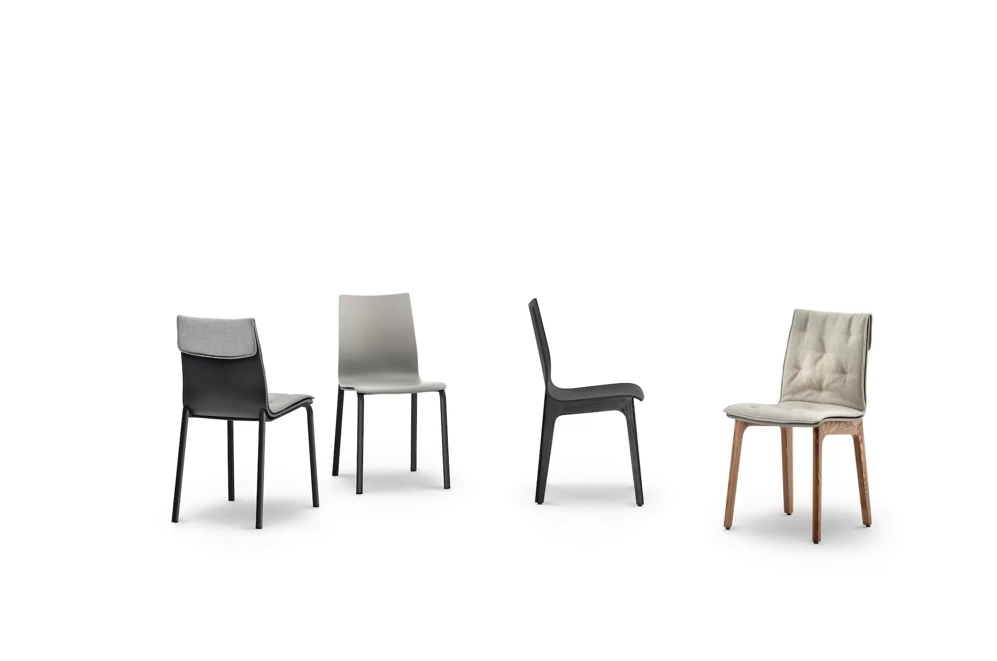 Bontempi Alfa Chair - Modern Office Chair with Ergonomic Design for Home & Workspace - Perfect for Desk Work, Gaming, and Study Sessions