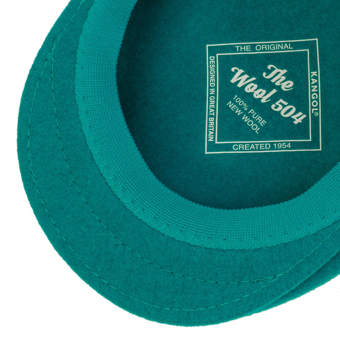 Kangol 504 Flat Cap for Men & Women - Classic Wool & Cotton Blend Hat for Casual & Outdoor Wear - Perfect for Hiking, Travel, and Everyday Style