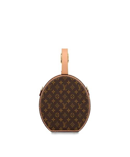 Louis Vuitton Petite Boite Chapeau Monogram Handbag - Luxury Crossbody Bag for Women - Perfect for Date Night, Parties & Travel Accessories