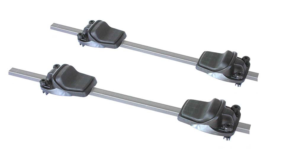 INNO INA452 Universal Kayak Roof Rack Carrier - Padded Cradle Mount for Secure Transport (Black) - Perfect for SUVs, Trucks & Outdoor Adventures