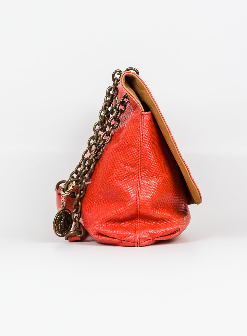 Lanvin Happy Coral Leather Handbag - Luxury Designer Tote for Women | Perfect for Work, Travel & Everyday Use