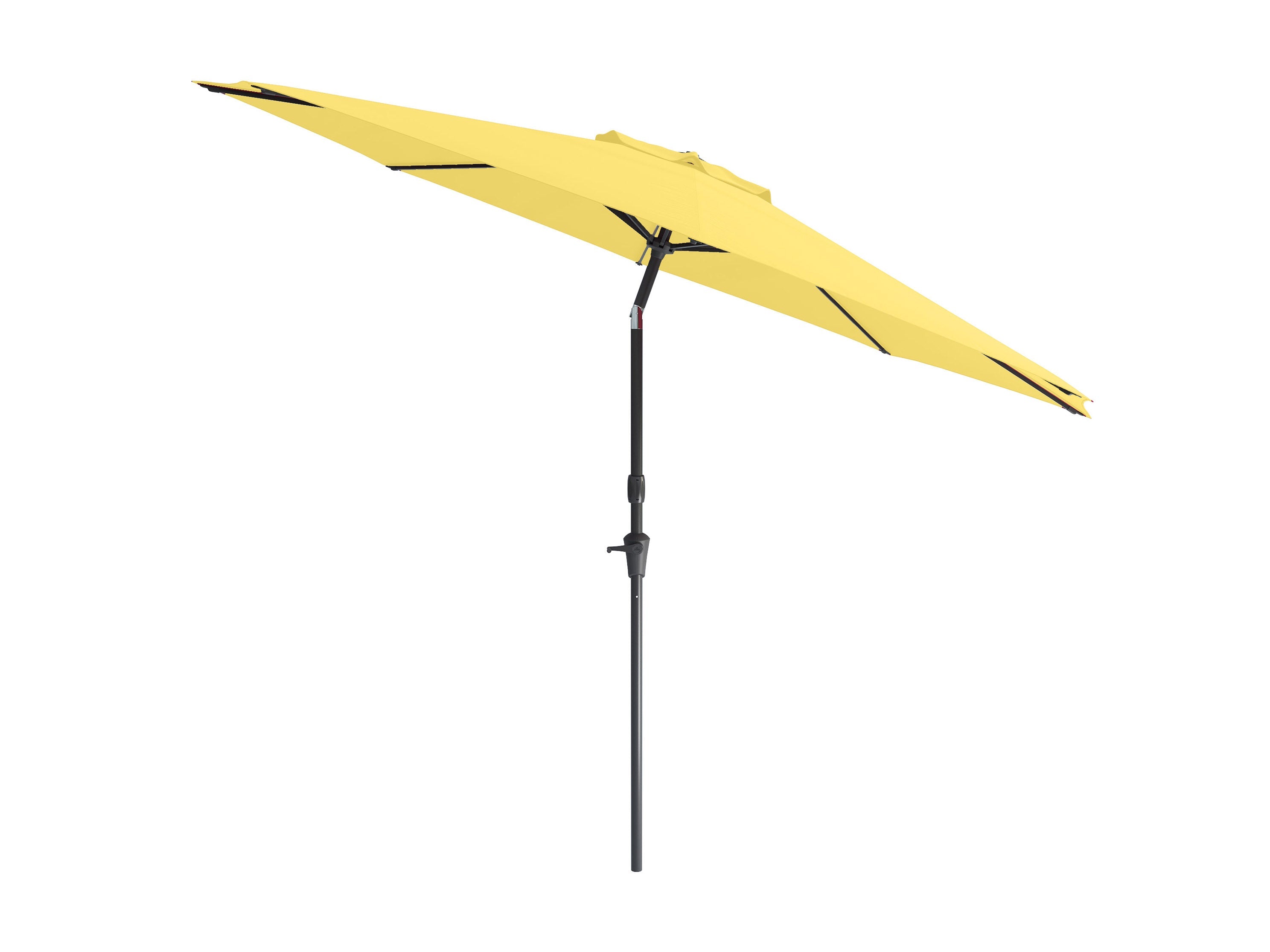 10ft Wind Resistant Yellow Outdoor Patio Umbrella - Perfect for Poolside, Backyard, and Beach Relaxation
