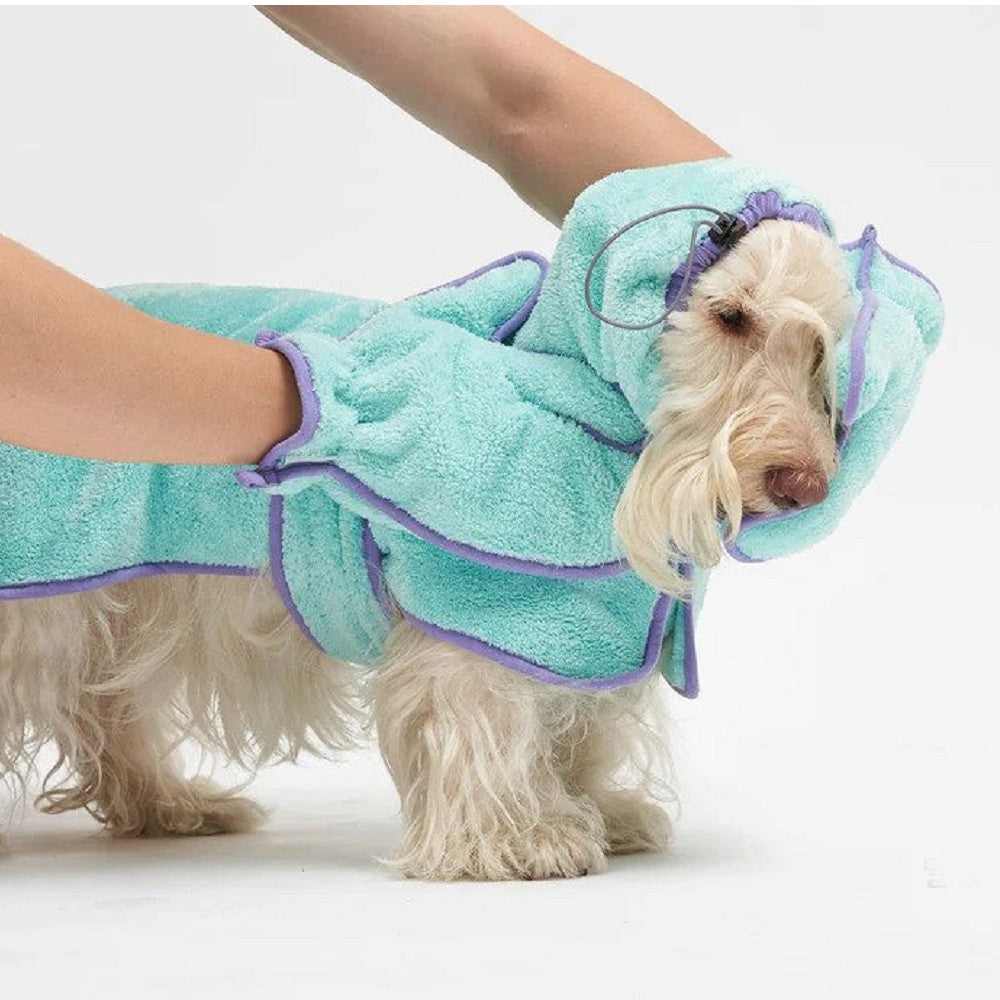 Soft Blueberry Glove Towel - Ultra Absorbent Microfiber for Hands & Face - Perfect for Gym, Spa, Travel & Home Use