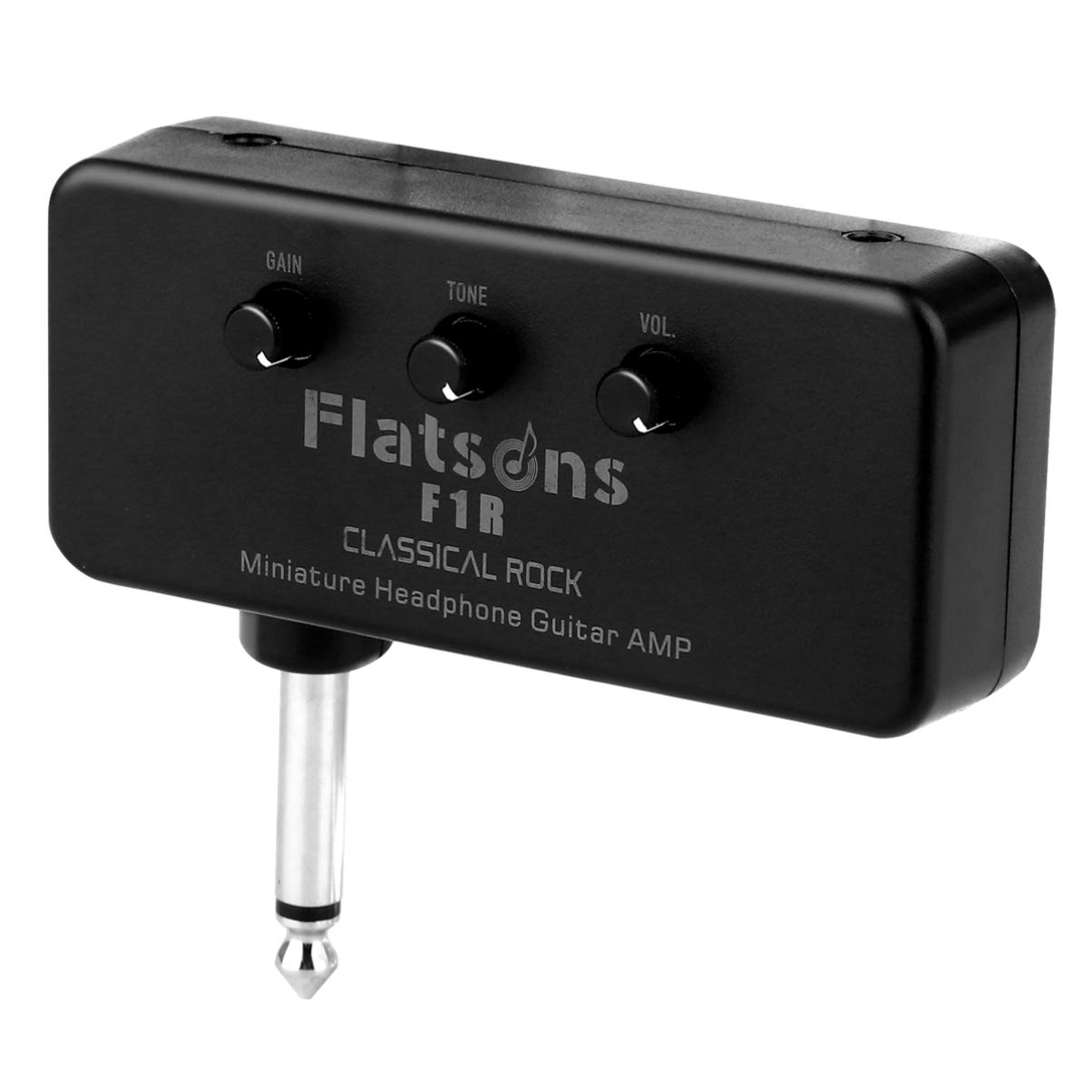 MILISTEN Mini Guitar Bass Headphone Amplifier - Portable Guitar Amp with Speaker for Acoustic & Electric Guitars | Perfect for Home Practice, Recording & Silent Playing