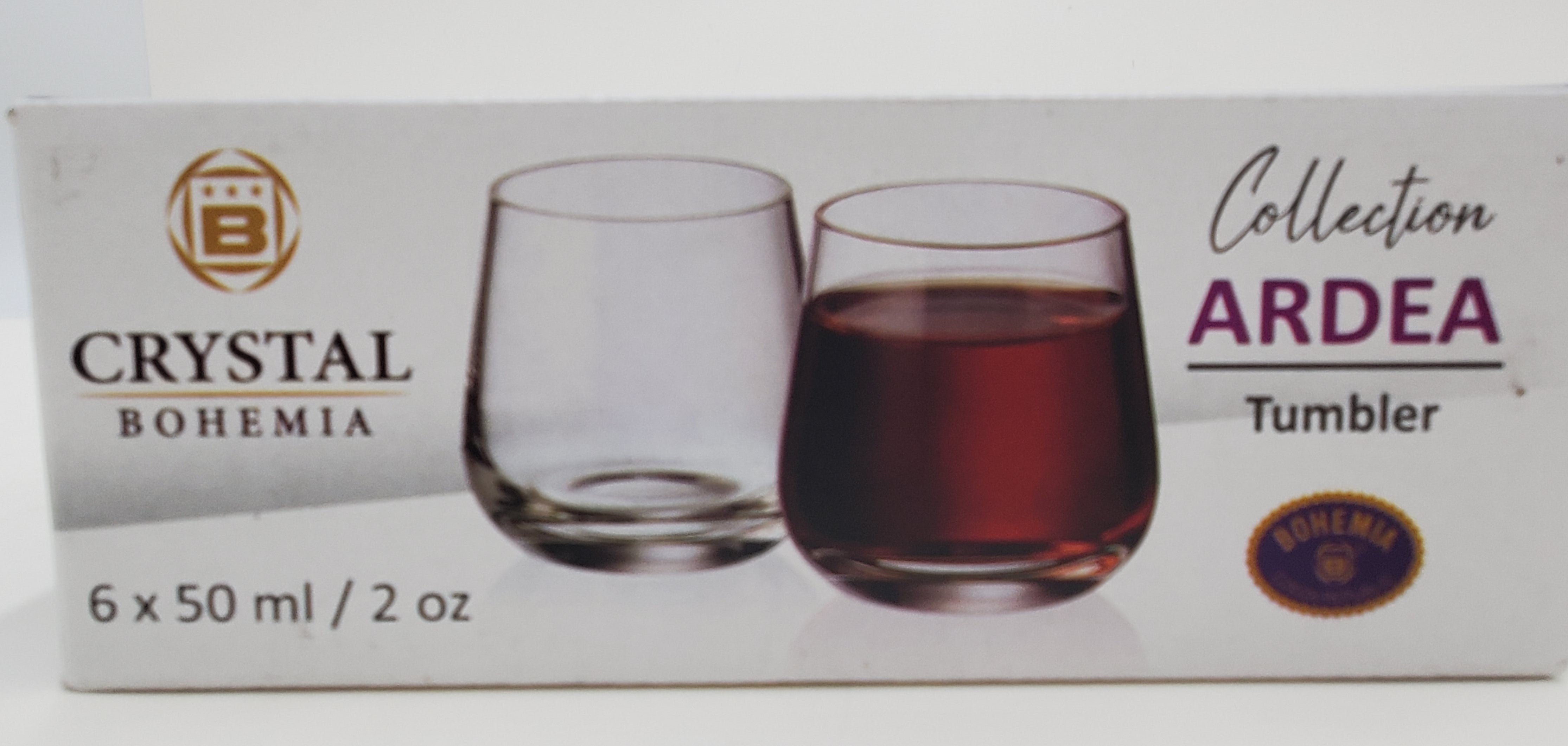 2 oz 6-Piece Shot Glass Set - Durable Barware for Whiskey, Tequila & Liquor - Perfect for Parties, Bars & Home Entertaining