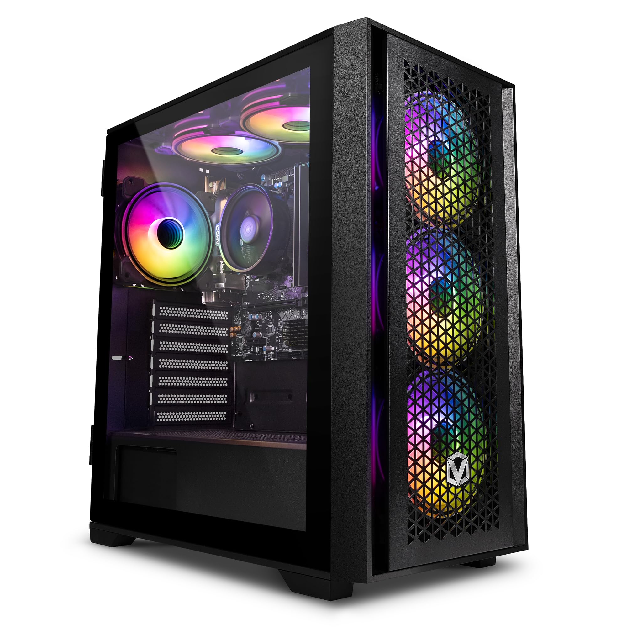 VIBOX VI-60 Gaming PC - AMD Ryzen 3 3200GE 4.0GHz Processor, Radeon Vega 8 Graphics, 16GB RAM, 1TB SSD, Windows 11, WiFi - Perfect for Esports, Streaming & High-Performance Gaming