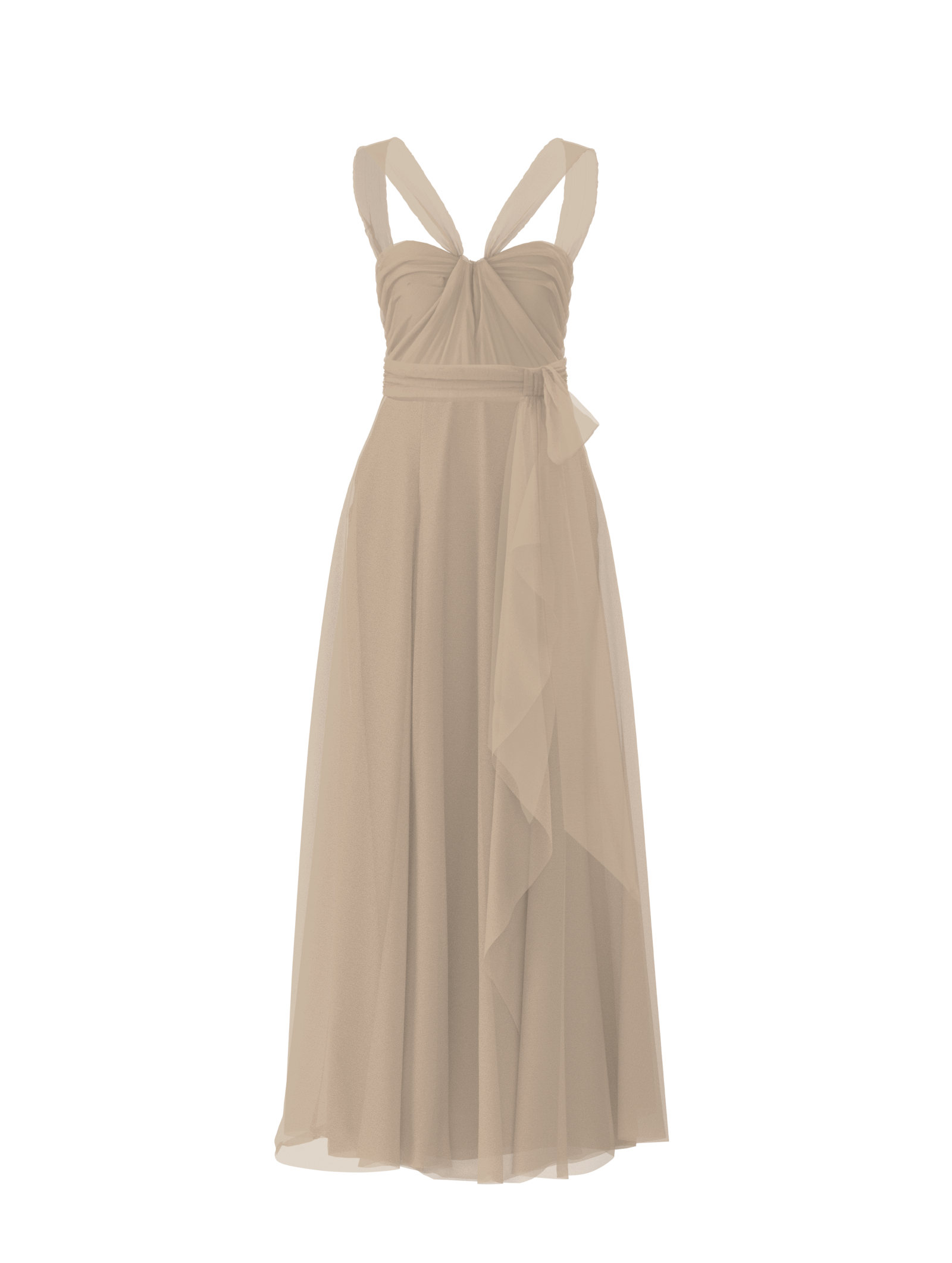 Cerisa Bodice & Jaycie Skirt Set with Sash Belt - Elegant Women's Fashion Outfit for Party, Wedding & Special Occasions