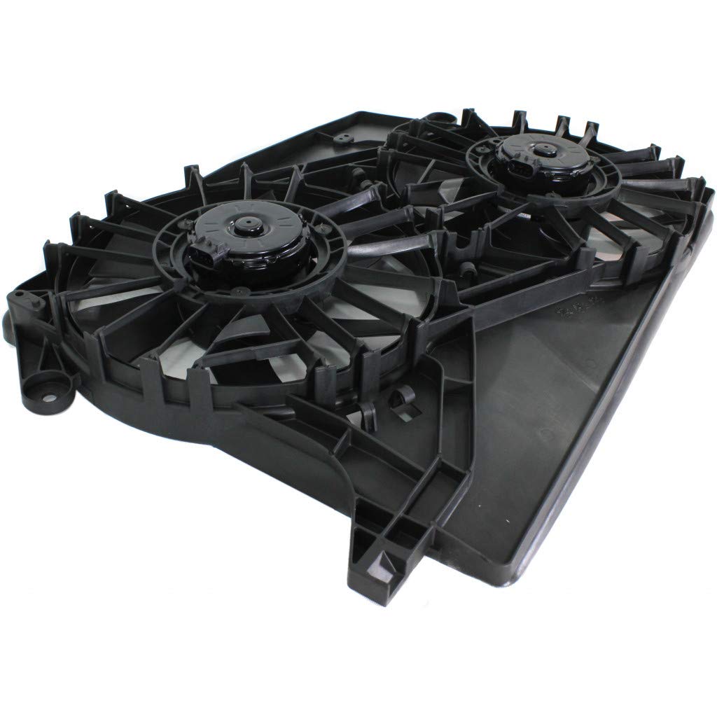 Chrysler 300 & Dodge Charger 2005-2008 Cooling Fan Assembly Replacement - Fits CH3115132 & 5137717AB | Radiator & A/C Condenser Cooling System | Perfect for Summer Driving & Engine Overheat Protection