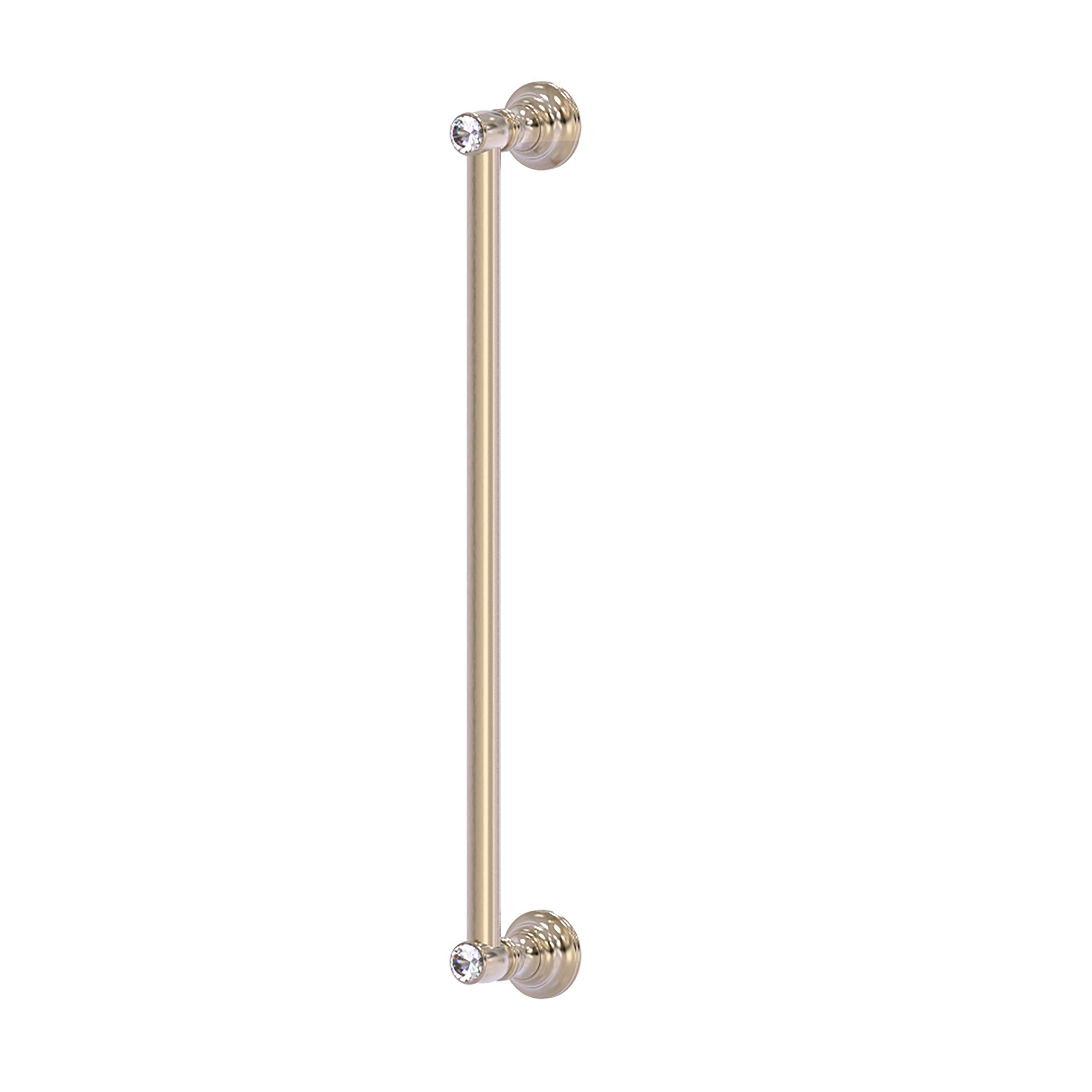 Allied Brass CC-3-18 Carolina Crystal Collection 18 Inch Refrigerator Handle Pull in Antique Pewter - Perfect for Kitchen Cabinet and Appliance Upgrades