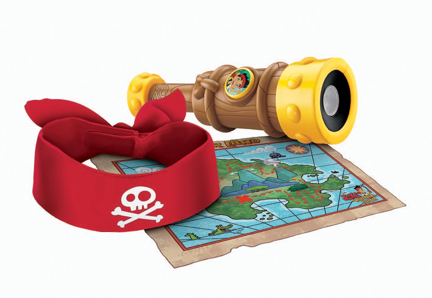 Fisher-Price Disney's Jake and the Never Land Pirates Talking Spyglass Toy - Interactive Role Play for Kids, Perfect for Pretend Play & Adventure Games
