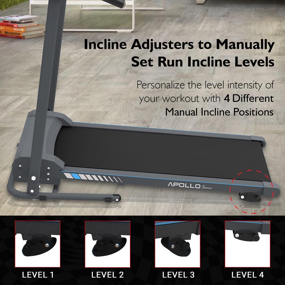 Smart Treadmill for Home Fitness - Foldable Electric Running Machine with Bluetooth & App Connectivity - Perfect for Cardio Workouts, Weight Loss & Small Space Home Gyms
