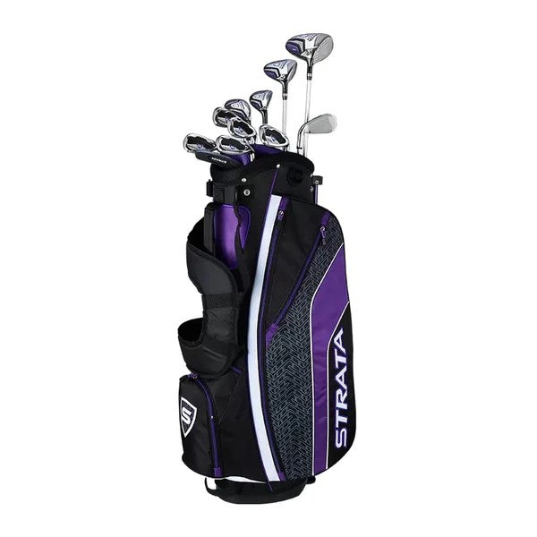 Callaway Women's Strata Ultimate 16-Piece Complete Golf Club Set - Perfect for Beginners & Intermediate Female Golfers on the Course