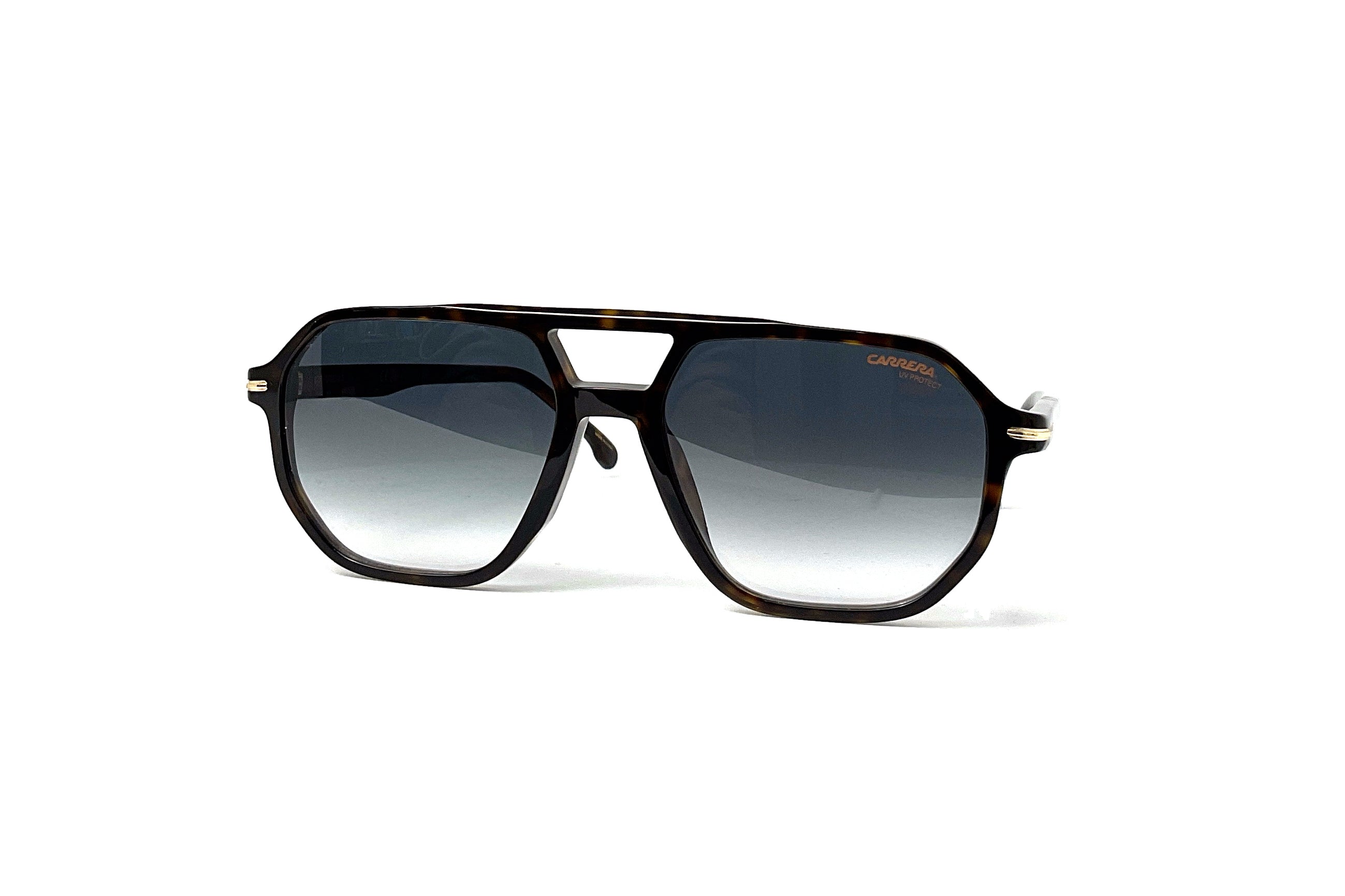 Carrera 341/S Black Gold Sunglasses - Polarized UV Protection for Men & Women - Perfect for Driving, Running, and Outdoor Activities