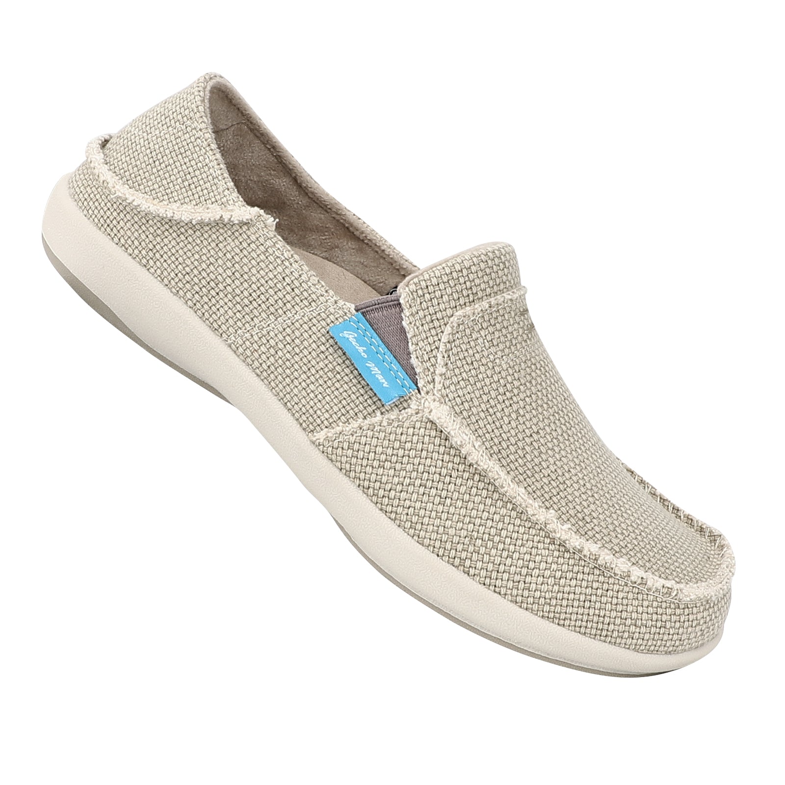 Women's Comfortable Canvas Slip On Shoes - Casual Loafers for Walking, Travel & Everyday Wear - Breathable Lightweight Sneakers for Women