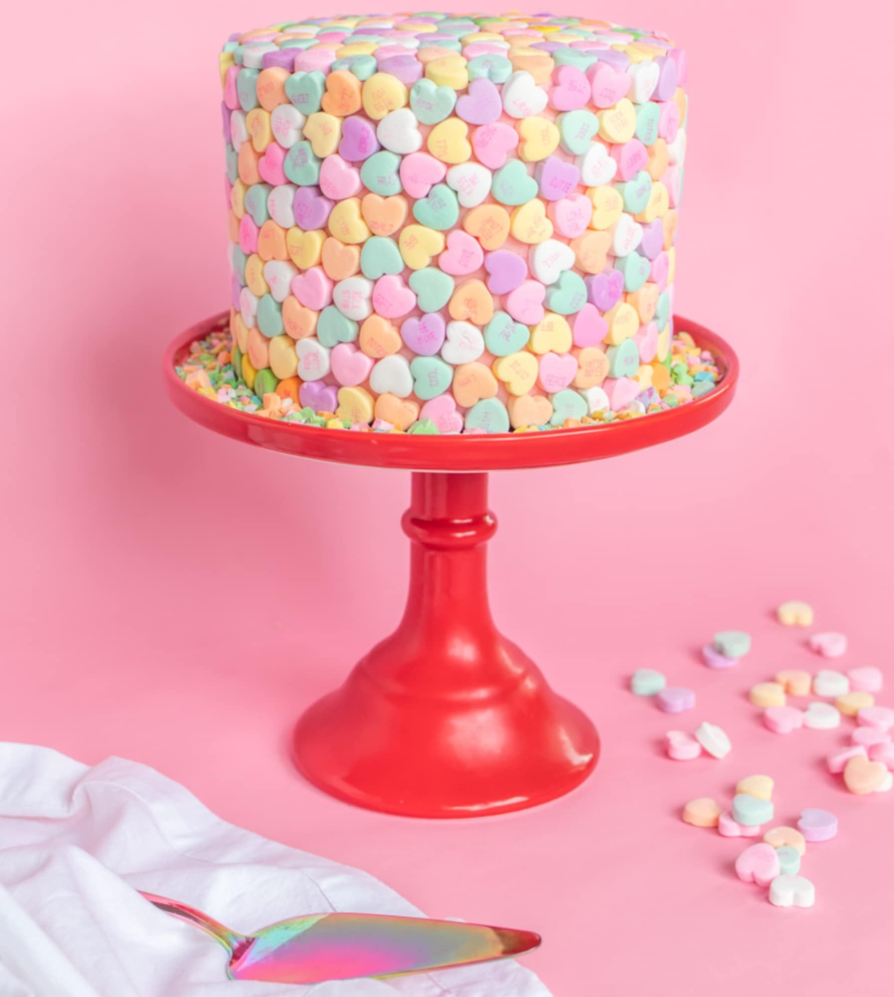Sweet & Fun Conversation Hearts Candy - 5 Pound Bulk Bag for Valentine's Day, Parties, and Classroom Treats | Classic Candy Hearts with Romantic Messages