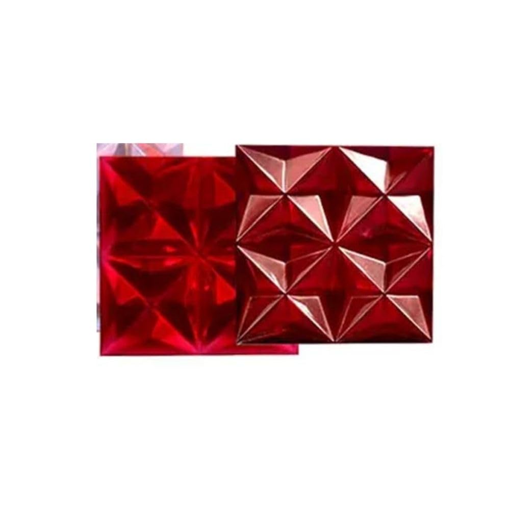 SNOOGG 4-Piece 3D Square & 2-Piece Hexagon Epoxy Resin Molds Set for DIY Coasters, Cup Mats, Photo Frames, Home Decor - Perfect for Crafting, Gift Making & Tabletop Displays