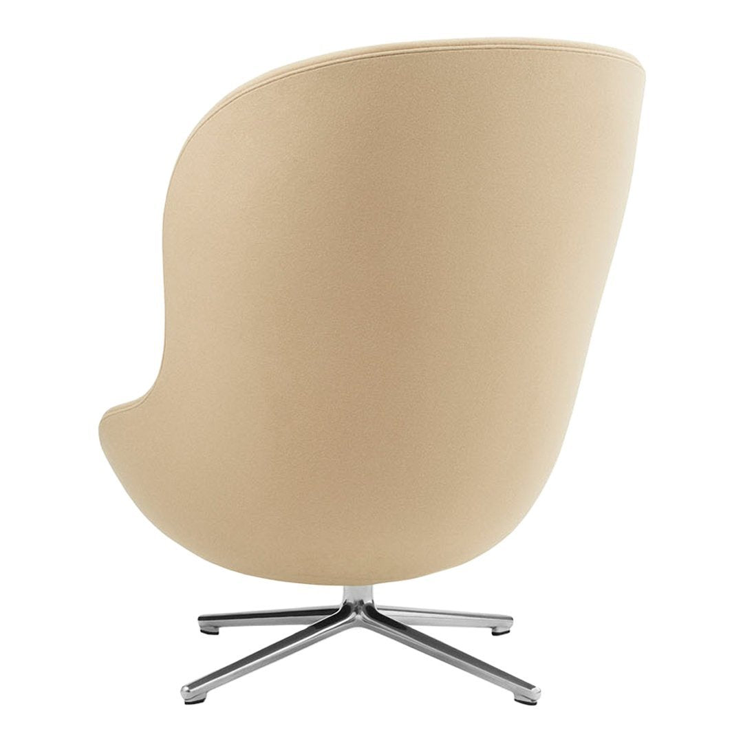 Premium Hyg Lounge Chair with 360° Swivel Base - Modern Accent Chair for Living Room, Bedroom or Office - Ergonomic Comfort for Relaxing & Reading