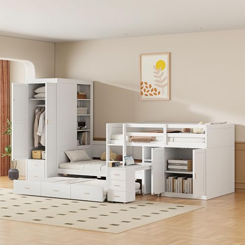 White With Wardrobe