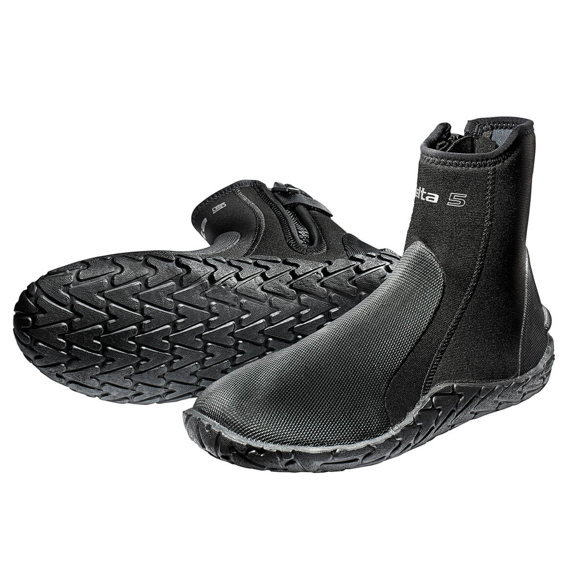 Scubapro Delta 5mm Neoprene Dive Boots for Men & Women - Warm & Comfortable Scuba Diving Footwear for Snorkeling, Spearfishing & Water Sports