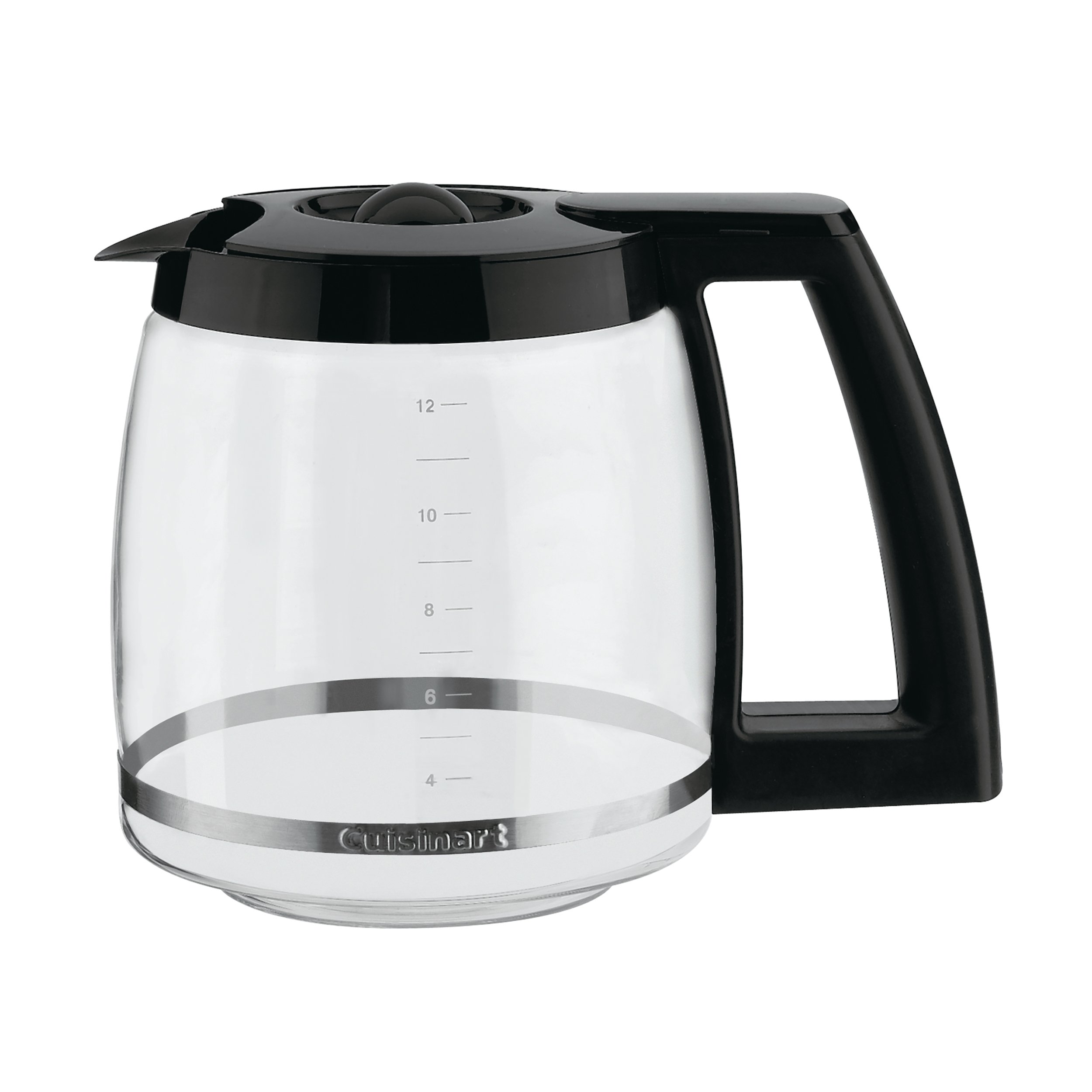 Cuisinart 12-Cup Programmable Coffee Maker with Glass Carafe & Permanent Gold Tone Filter - Perfect for Home, Office & Breakfast Brewing