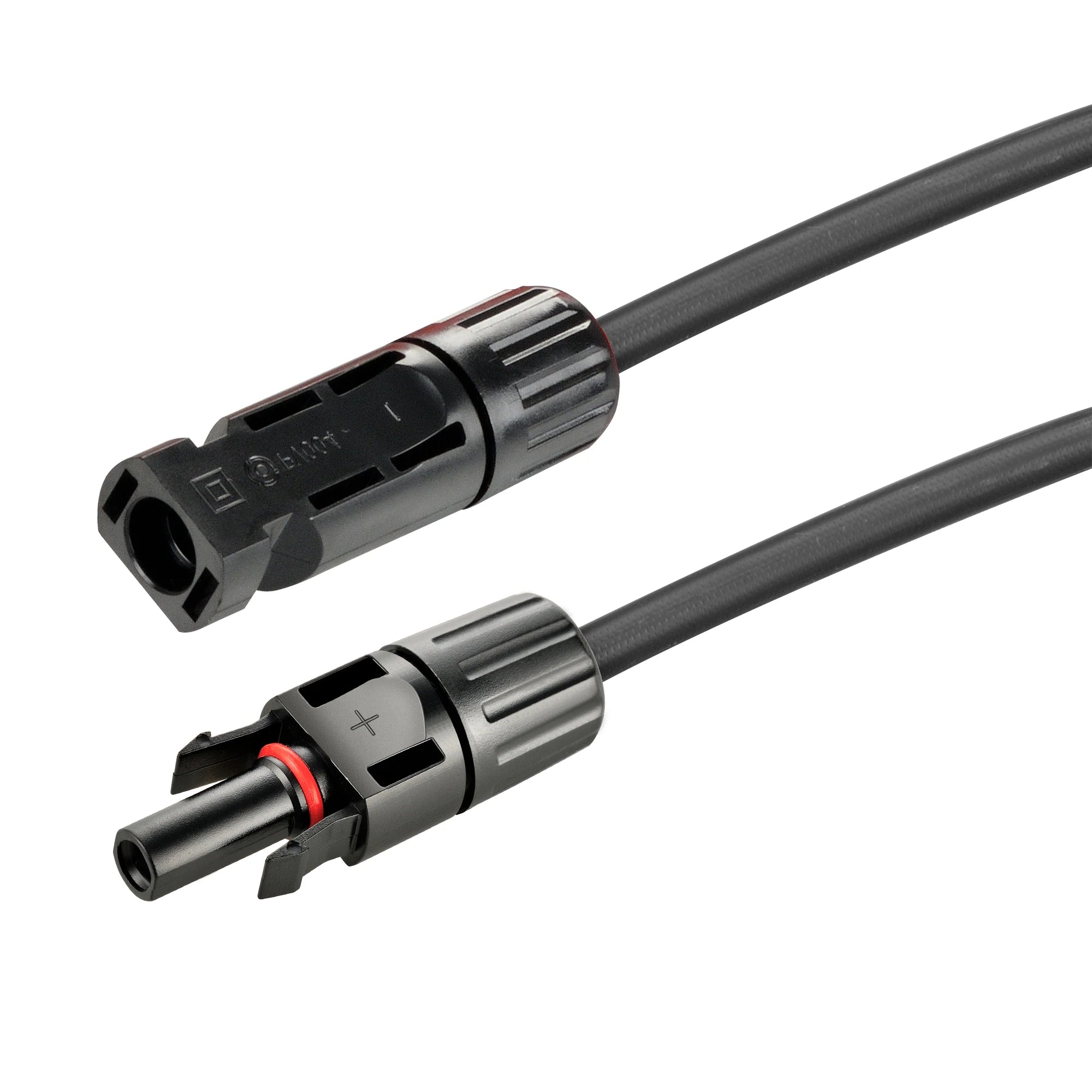Rich Solar 10 Gauge (10AWG) 50ft Solar Panel Extension Cable with MC4 Connectors - Perfect for RV, Off-Grid & Home Solar Power Systems
