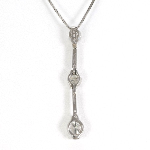 18K White Gold Diamond Necklace for Women - Elegant & Timeless Jewelry Gift for Anniversary, Wedding, or Special Occasions