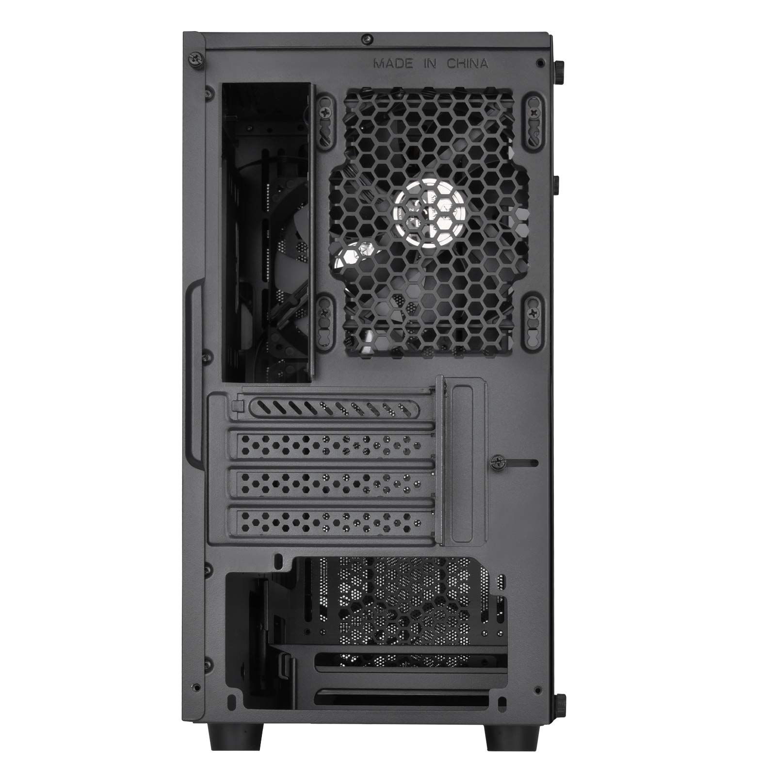 SilverStone Technology PS15 PRO Micro-ATX PC Case - Compact Tower Chassis with Excellent Airflow & Cooling Performance, Tempered Glass Side Panel (SST-PS15B-PRO) - Perfect for Gaming Rigs, Home Office & Small Form Factor Builds