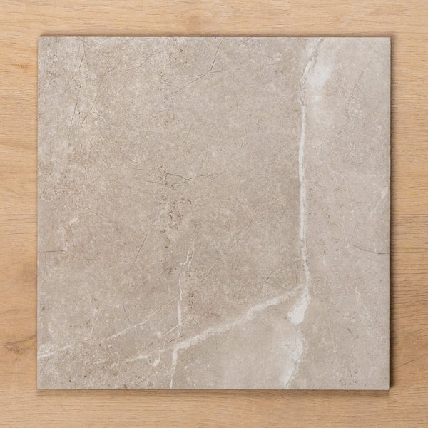 Avalon Grey Matte P3 Porcelain Tile 300x300mm (12x12 Inch) - Premium Ceramic Floor and Wall Tile for Bathroom, Kitchen, and Living Room