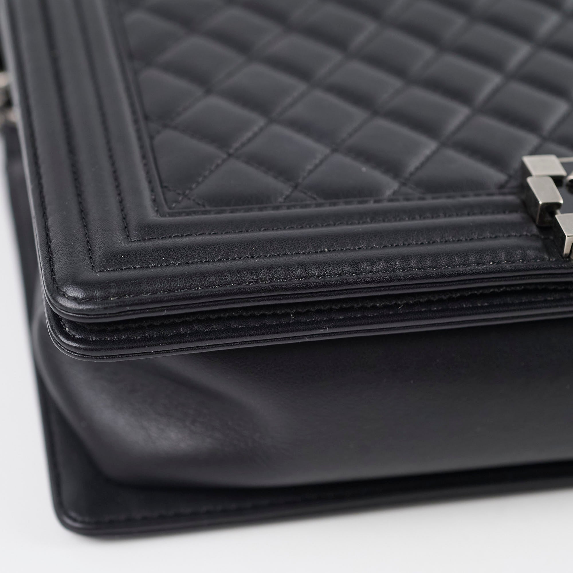Chanel New Medium Boy Bag Black - Luxury Designer Handbag for Women | Perfect for Evening Parties, Date Nights & Special Occasions