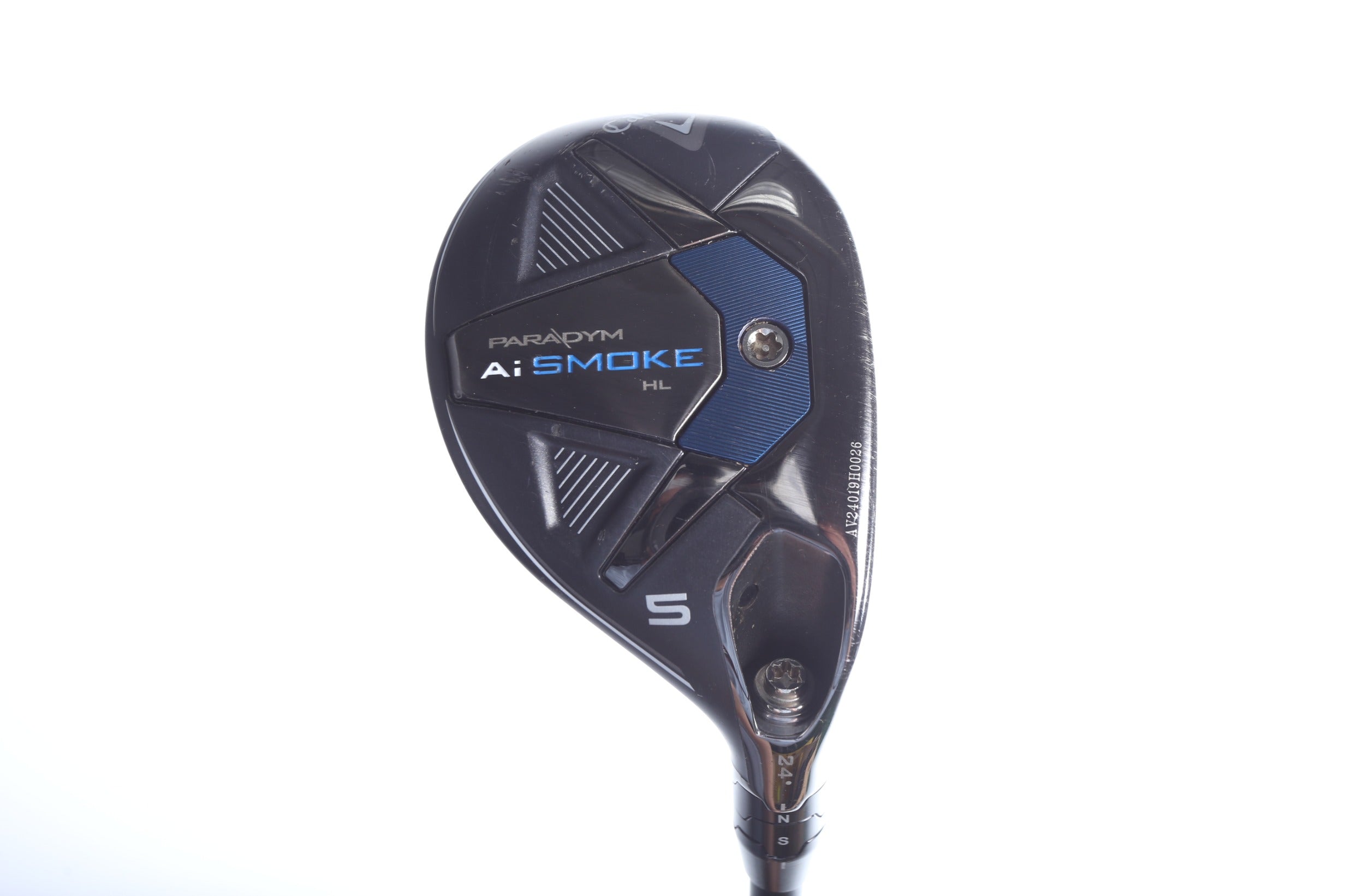 Used Callaway Paradym Ai Smoke HL 5H Hybrid Golf Club - Right Handed 24° Senior Flex | Perfect for Senior Golfers & High Launch Shots on the Course