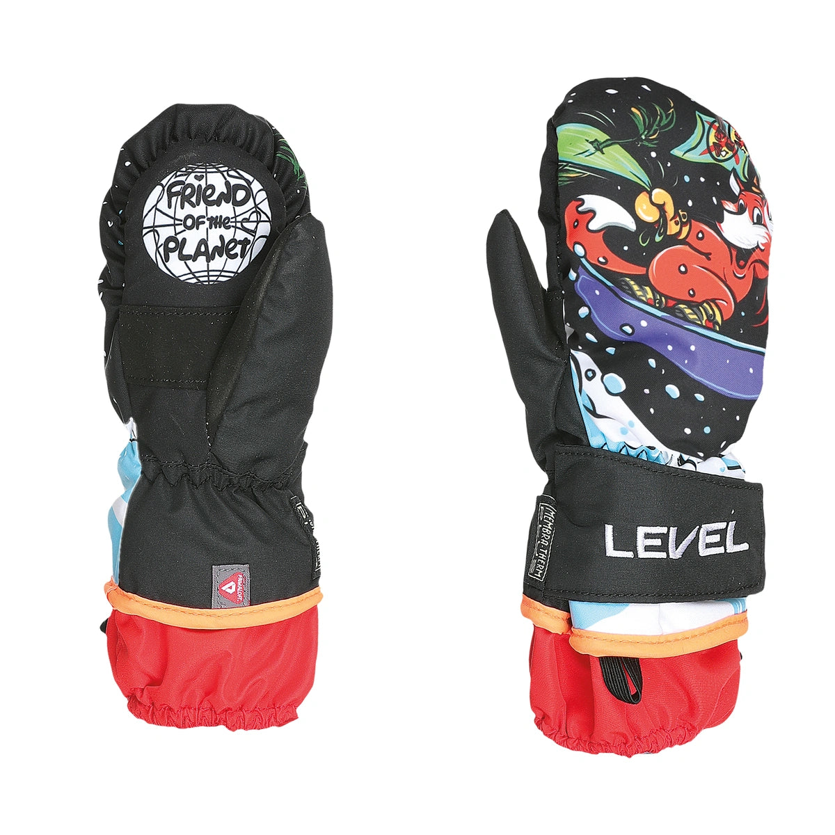 Level Animal Junior Mittens - Warm Winter Gloves for Kids - Perfect for Snow Play, Outdoor Activities, and Cold Weather Protection