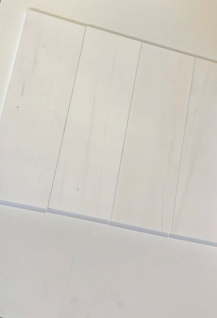 Premium Bianco Dolomite 4x12 Subway Tile - Polished or Honed Finish for Kitchen Backsplash & Bathroom Walls | Elegant Ceramic Wall Tiles for Modern Home Renovation