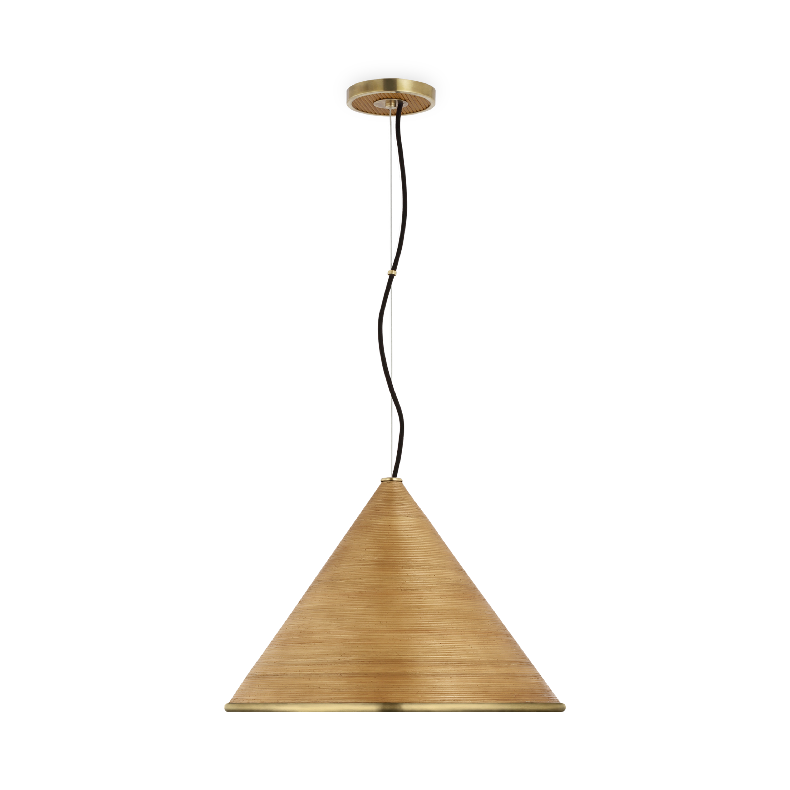 Reine L Pendant Lamp - Modern Scandinavian Hanging Light Fixture for Dining Room, Kitchen Island & Bedroom Decor
