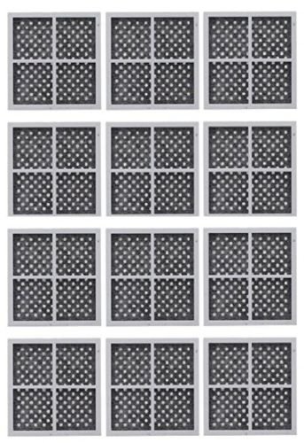 Nispira Refrigerator Air Filter Replacement for LG LT120F ADQ73214404 - 12 Pack | Eliminates Odors & Keeps Food Fresh | Compatible with LG Refrigerators