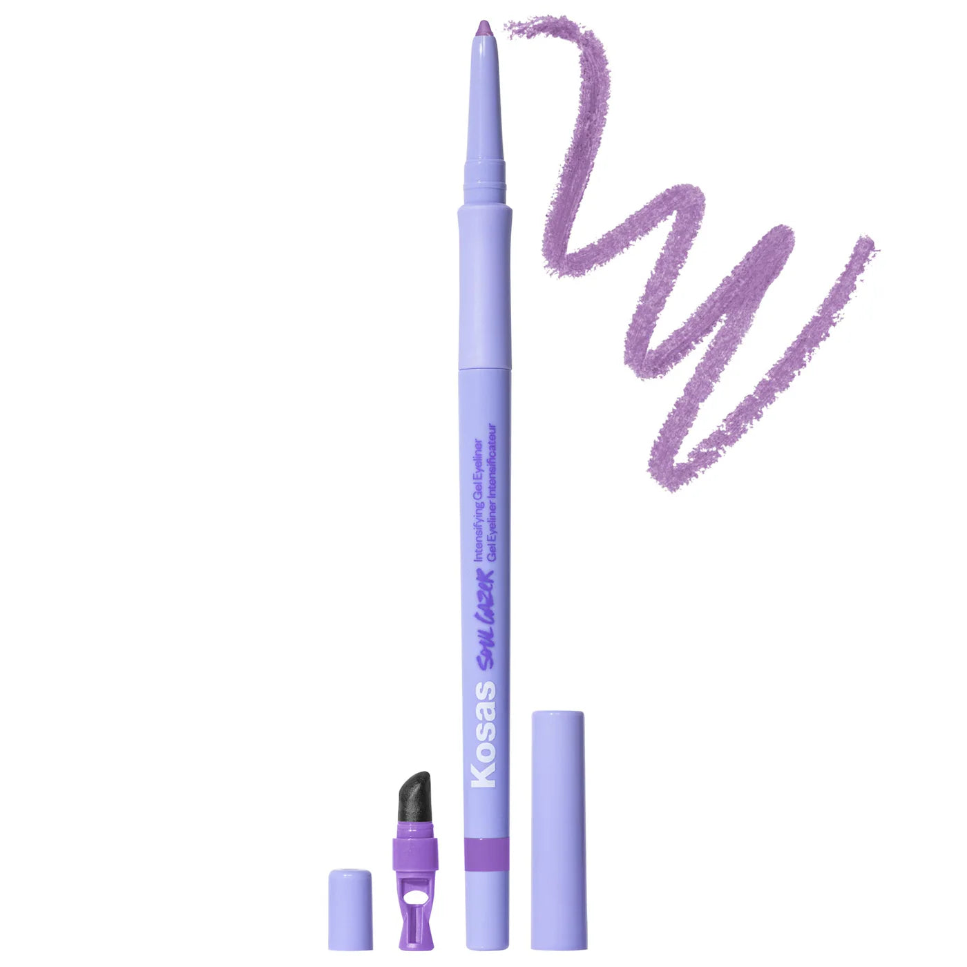 Kosas Soulgazer Intensifying Waterproof Gel Eyeliner - Long Lasting Smudge Proof Eye Liner (Multiple Shades) - Perfect for Everyday Wear & Special Occasions
