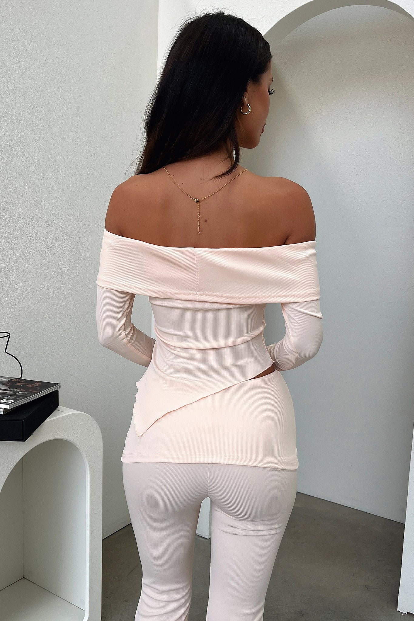 Aniston Top Beige - Women's Casual Blouse for Everyday Wear | Perfect for Office, Dating & Outings
