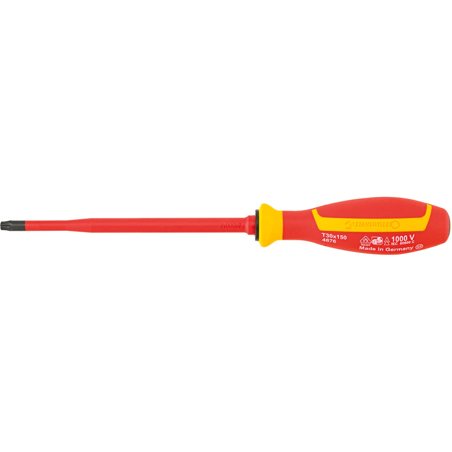 Stahlwille 96838815 VDE TORX Screwdriver Set DRALL+ - Professional Insulated Torx Screwdriver Kit for Electricians & DIY Projects