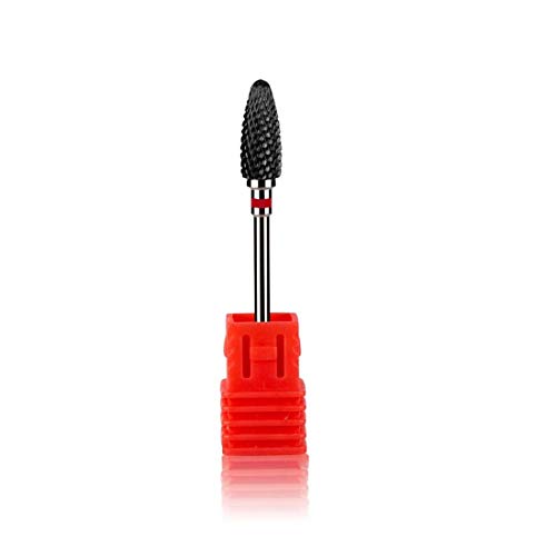 Professional Ceramic Carbide Nail Drill Bits - High Speed Rotating Burr Milling Cutters for Electric Nail Drill Machine | Perfect for Manicure, Pedicure & Nail Art Salon Tools | At-Home Nail Care & Professional Salon Use