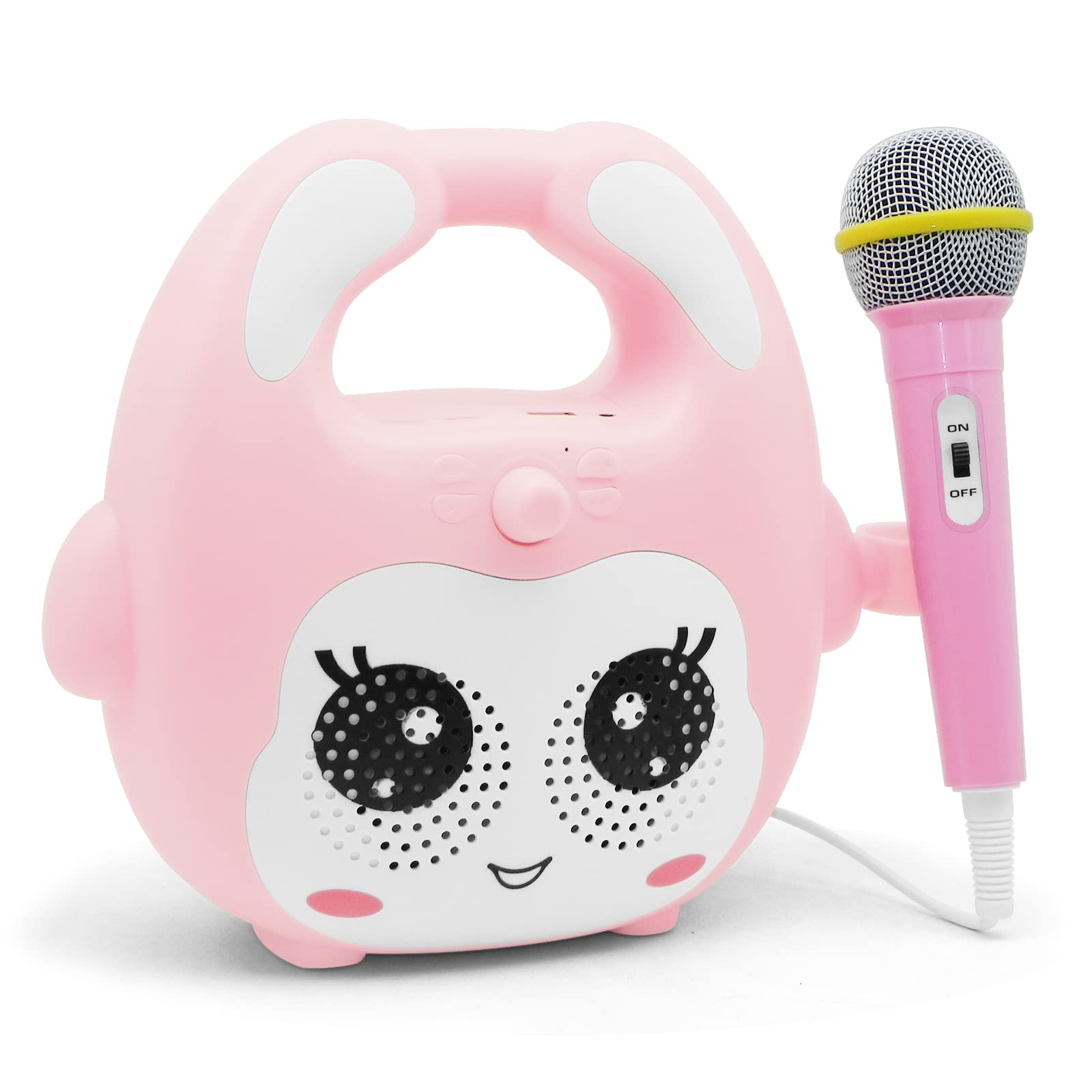 **Wireless Karaoke Machine for Kids with Microphone - Portable Bluetooth Singing Speaker for Indoor & Outdoor Use - Perfect for Travel, Parties, Christmas & Birthday Gifts for Toddlers & Children**    *(Use Cases: Home karaoke, family gatherings, birthday parties, holiday celebrations, travel entertainment, outdoor picnics, playdates, and fun learning activities.)*