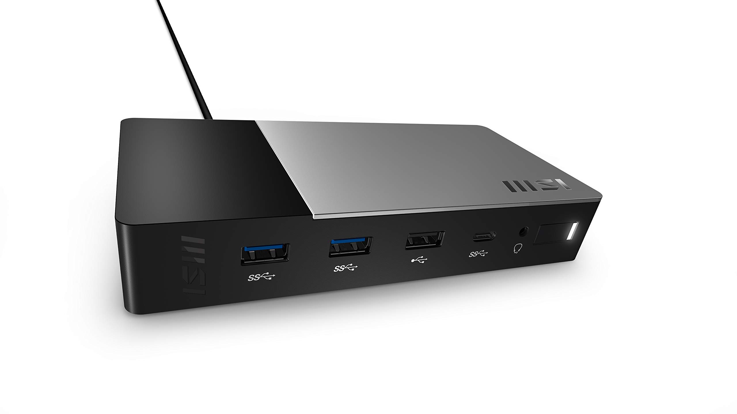 MSI 2nd Gen USB C Docking Station - 4K HDMI, 100W PD, 6 Ports - for MacBook Pro, Dell XPS, HP Laptop - Home Office & Remote Work Setup