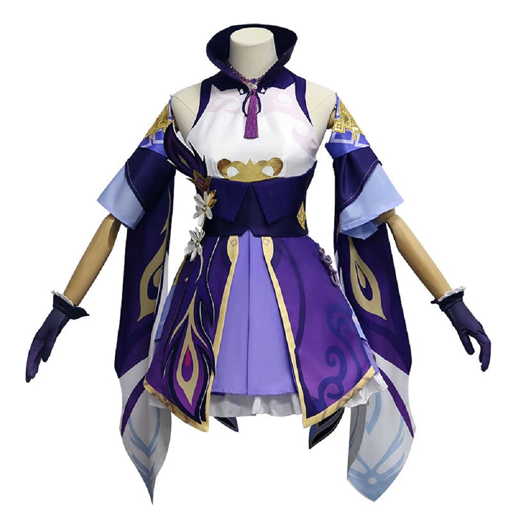 Hutao, Venti & Amber Genshin Impact Cosplay Costume Full Set - Halloween, Anime Convention & Roleplay Outfit for Fans