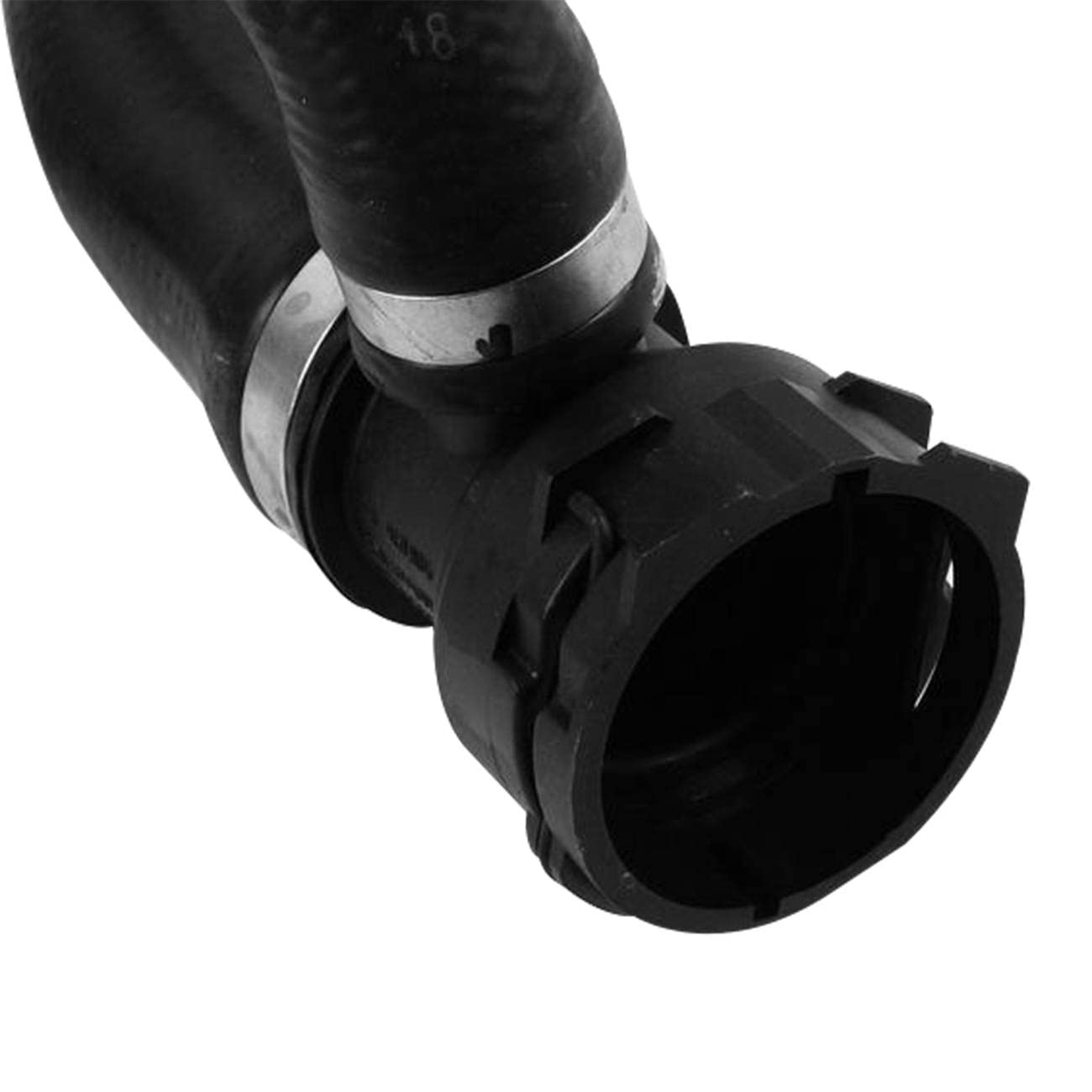 KT 17127526954 Radiator Upper Engine Coolant Hose - 1PC Replacement Part for Car Cooling System - Perfect for Engine Overheating Prevention & Maintenance